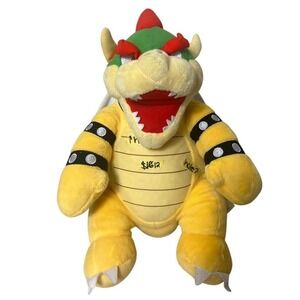 Build-A-Bear Workshop Bowser Plush Super Mario Brothers Nintendo Stuffed‎ Animal